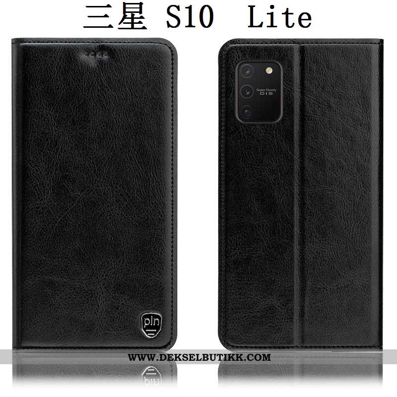 Deksel Samsung Galaxy S10 Lite Skinn Stjernene Etui Brun, Samsung Galaxy S10 Lite Skinndeksel Tilbud