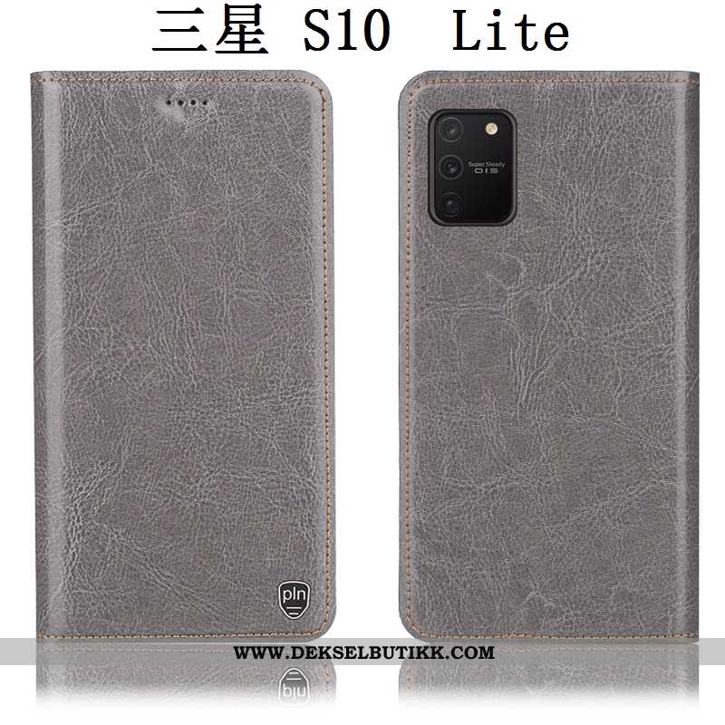 Deksel Samsung Galaxy S10 Lite Skinn Stjernene Etui Brun, Samsung Galaxy S10 Lite Skinndeksel Tilbud