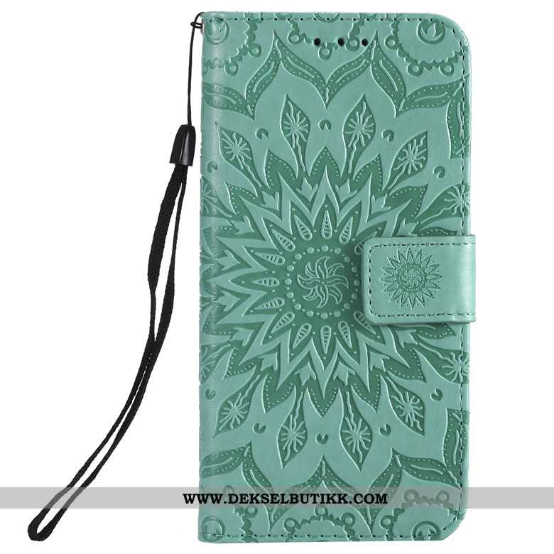 Deksel Samsung Galaxy S10 Lite Skinndeksel Blå Folio, Etui Samsung Galaxy S10 Lite Beskyttelse Rabat