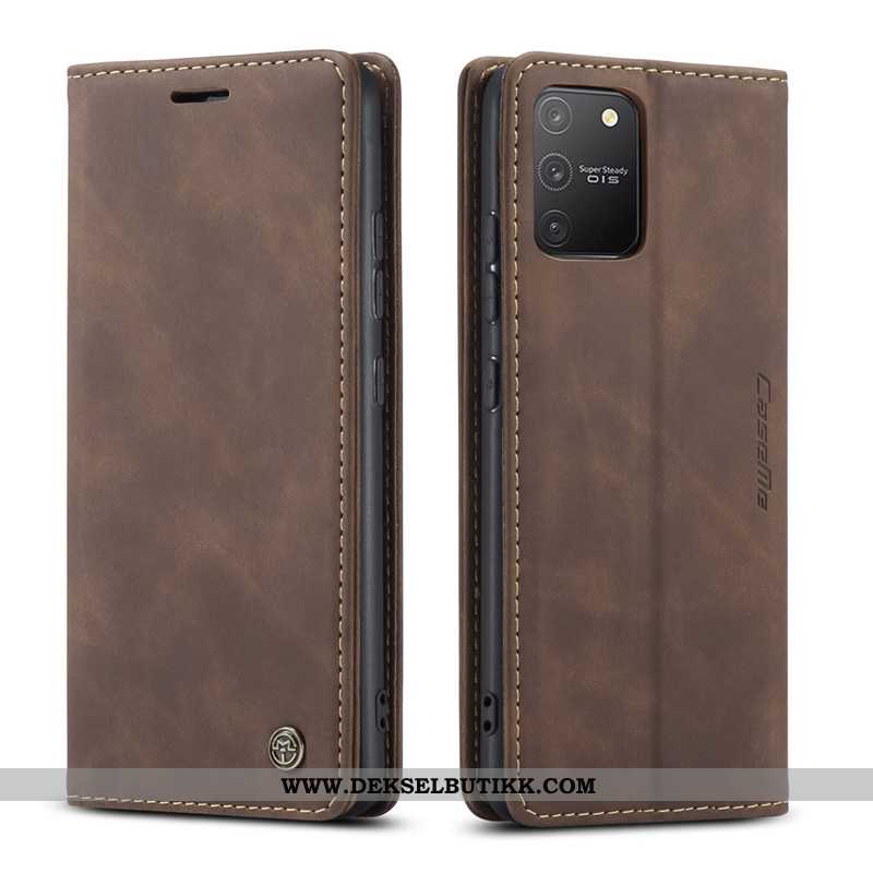 Deksel Samsung Galaxy S10 Lite Skinndeksel Khaki Mobiltelefon, Etui Samsung Galaxy S10 Lite Kreativ 