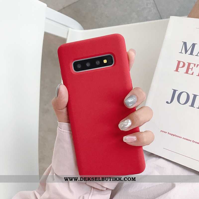 Deksel Samsung Galaxy S10+ Myke Alt Inkludert Mobiltelefon Rød, Etui Samsung Galaxy S10+ Trend Butik