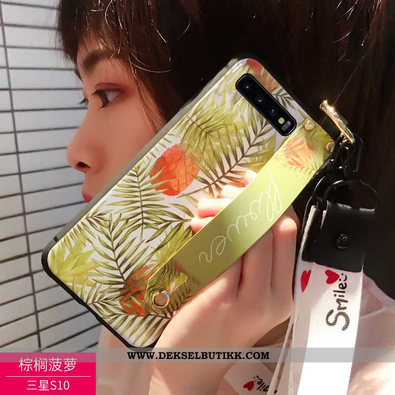 Deksel Samsung Galaxy S10 Nubuck Lovers Svart, Etui Samsung Galaxy S10 Av Personlighet Billige