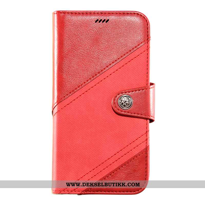 Deksel Samsung Galaxy S10+ Skinndeksel Rød Mobiltelefon, Etui Samsung Galaxy S10+ Lommebok Tilbud