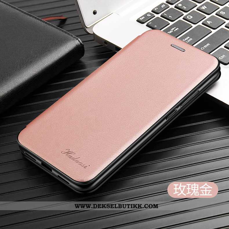 Deksel Samsung Galaxy S10+ Trend Blå Skinndeksel Clamshell, Etui Samsung Galaxy S10+ Beskyttelse Kjø