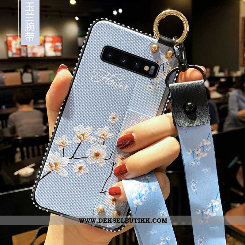 Deksel Samsung Galaxy S10+ Trend Kunst Beskyttelse Mobiltelefon Rosa, Etui Samsung Galaxy S10+ Myke 