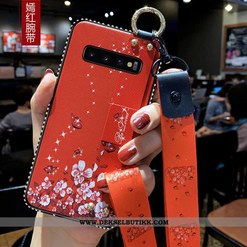 Deksel Samsung Galaxy S10+ Trend Kunst Beskyttelse Mobiltelefon Rosa, Etui Samsung Galaxy S10+ Myke 