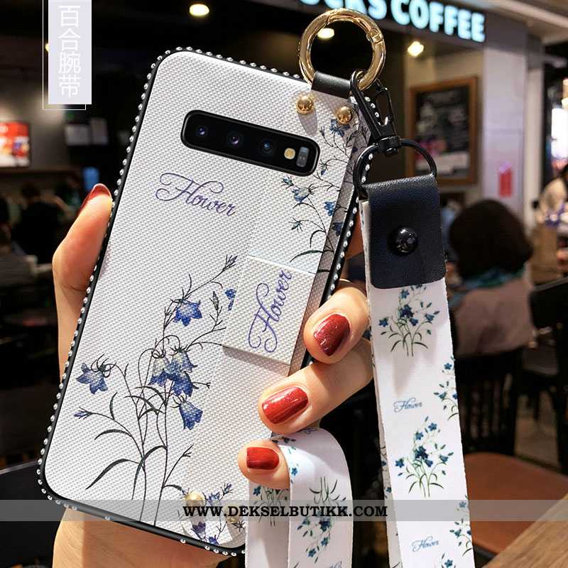 Deksel Samsung Galaxy S10+ Trend Kunst Beskyttelse Mobiltelefon Rosa, Etui Samsung Galaxy S10+ Myke 