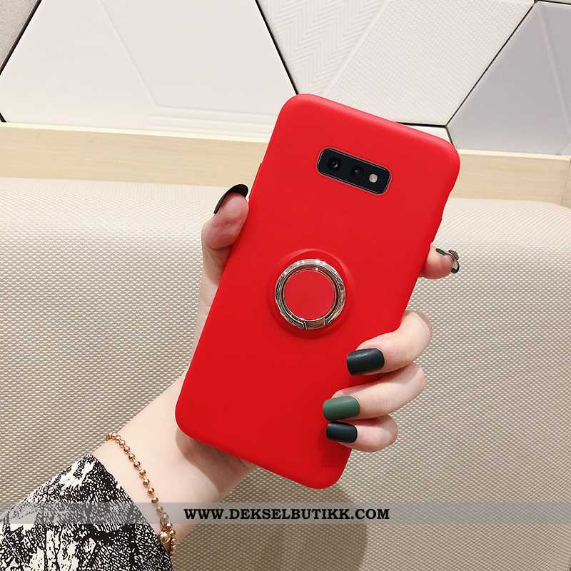 Deksel Samsung Galaxy S10e Av Personlighet Mobiltelefon Gul Ring, Etui Samsung Galaxy S10e Skjermbes