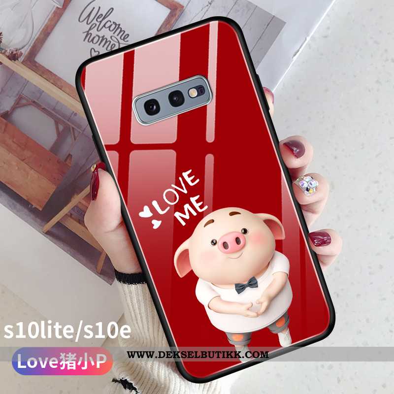 Deksel Samsung Galaxy S10e Glass Etui Stjernene Liten Gul, Samsung Galaxy S10e Av Personlighet Tilbu