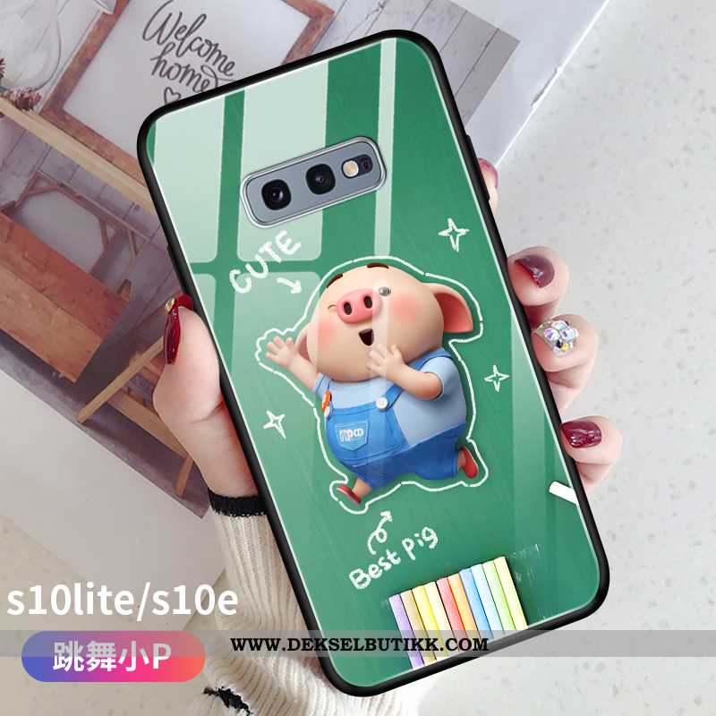 Deksel Samsung Galaxy S10e Glass Etui Stjernene Liten Gul, Samsung Galaxy S10e Av Personlighet Tilbu