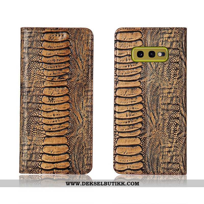 Deksel Samsung Galaxy S10e Myke Stjernene Khaki Skinndeksel, Etui Samsung Galaxy S10e Beskyttelse Bi