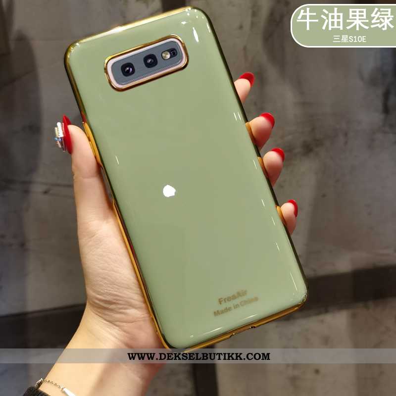 Deksel Samsung Galaxy S10e Silikon Alt Inkludert Enkel Etui Gull, Samsung Galaxy S10e Beskyttelse Sa