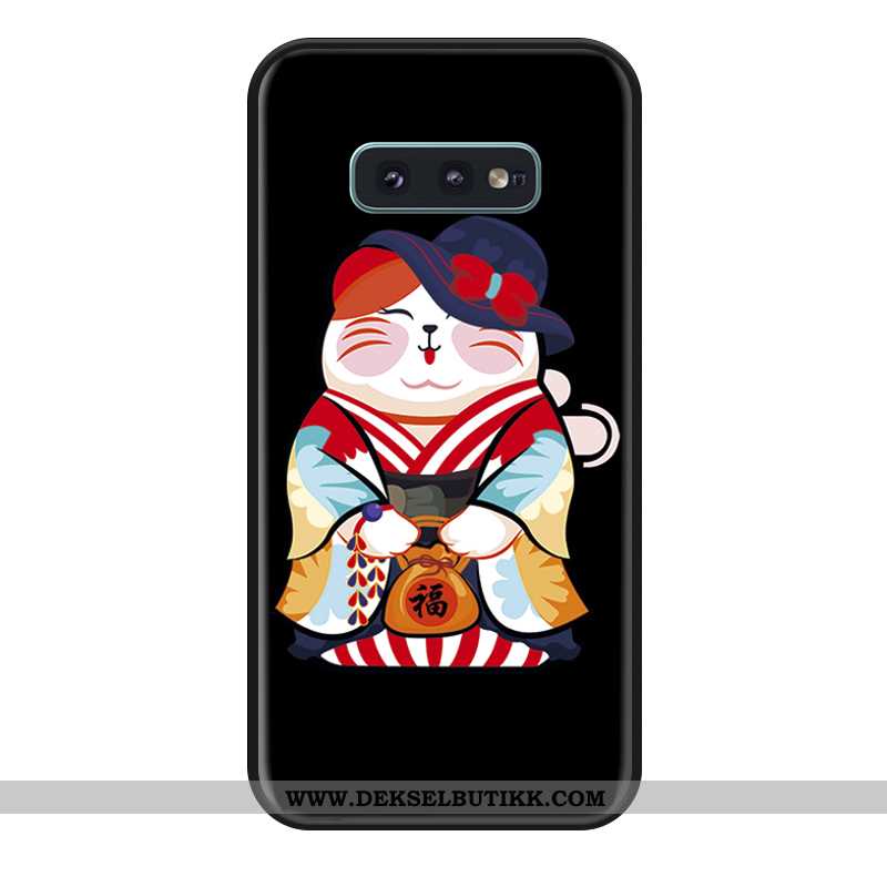 Deksel Samsung Galaxy S10e Silikon Alt Inkludert Mobiltelefon, Etui Samsung Galaxy S10e Svart Salg