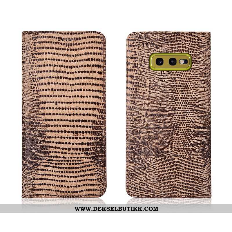 Deksel Samsung Galaxy S10e Skinndeksel Beskyttelse Myke Svart, Etui Samsung Galaxy S10e Skinn Tilbud