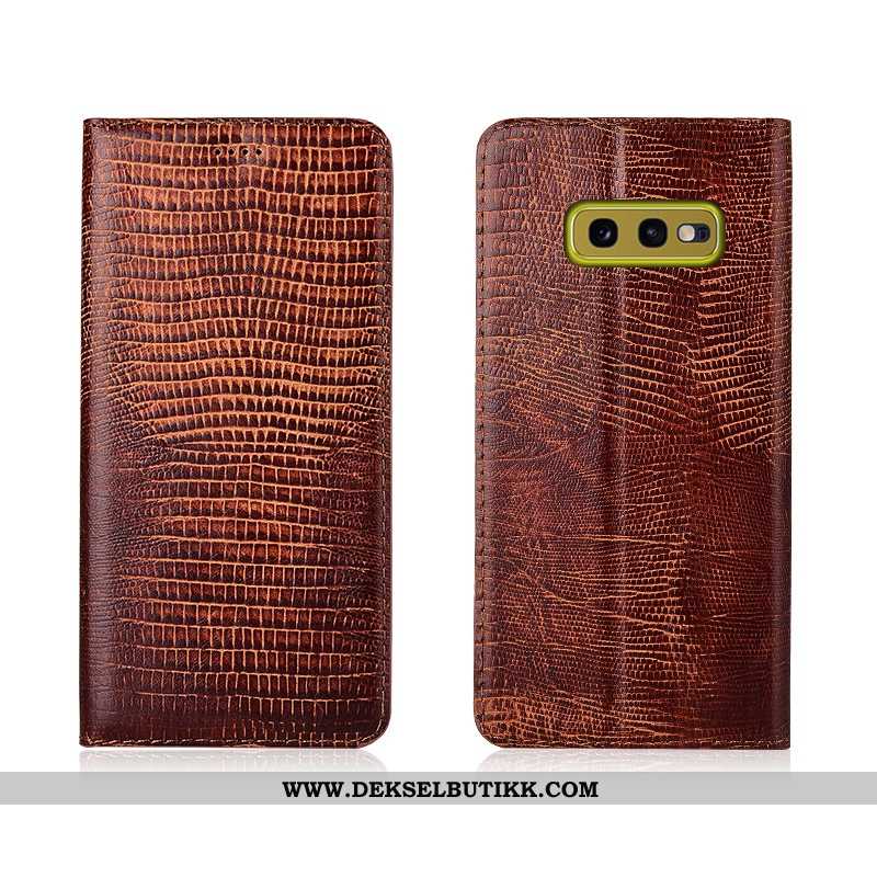 Deksel Samsung Galaxy S10e Skinndeksel Beskyttelse Myke Svart, Etui Samsung Galaxy S10e Skinn Tilbud