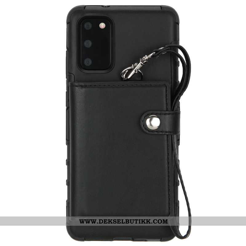 Deksel Samsung Galaxy S20 Kreativ Kort Veske Mobiltelefon Rød, Etui Samsung Galaxy S20 Skinndeksel T