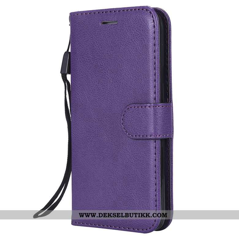 Deksel Samsung Galaxy S20 Skinndeksel Folio Monokrom Lilla, Etui Samsung Galaxy S20 Beskyttelse Raba