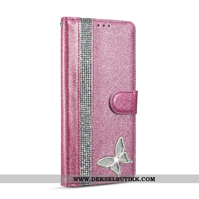 Deksel Samsung Galaxy S20 Skinndeksel Sølv Stjernene Rosa, Etui Samsung Galaxy S20 Beskyttelse Billi