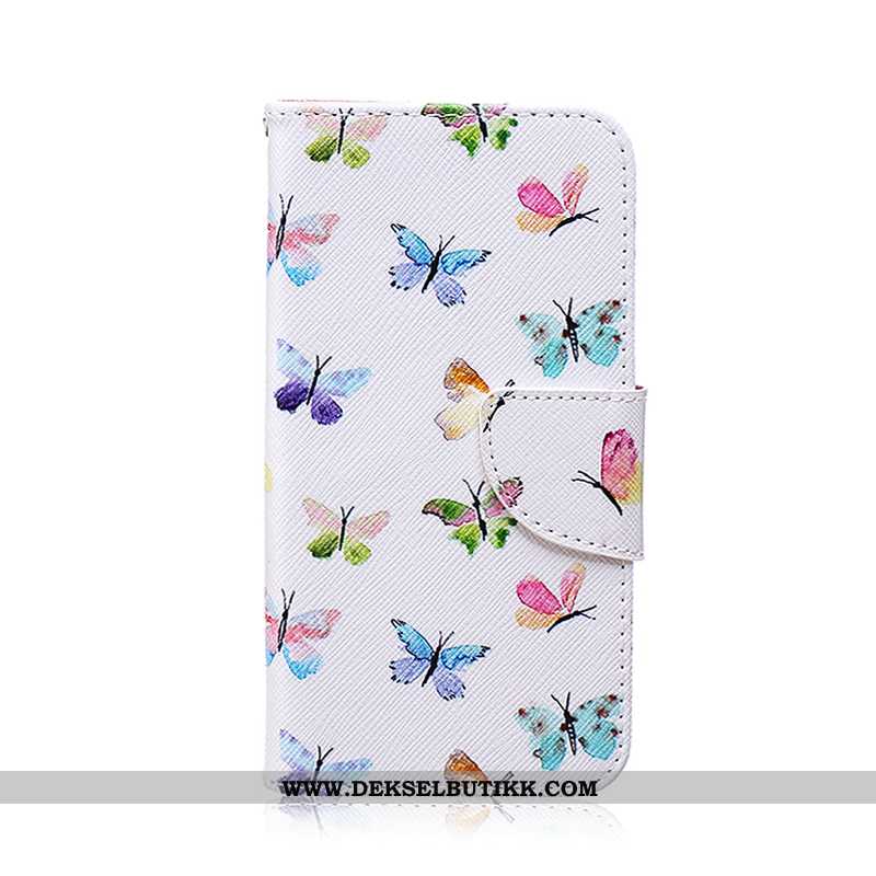 Deksel Samsung Galaxy S6 Edge Beskyttelse Etui Farge Malt Cartoon Svart, Samsung Galaxy S6 Edge Skin