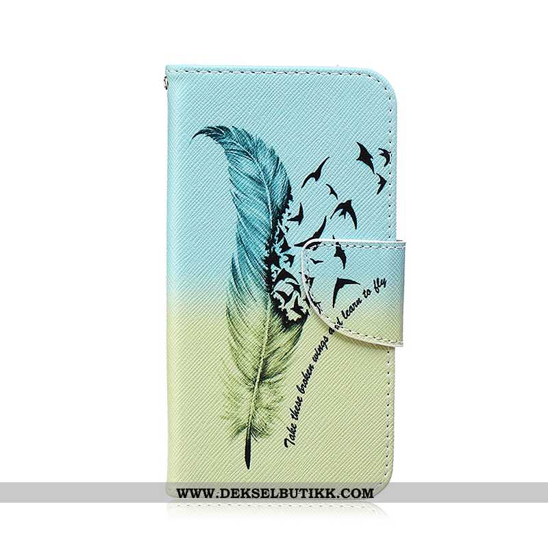 Deksel Samsung Galaxy S6 Edge Beskyttelse Etui Farge Malt Cartoon Svart, Samsung Galaxy S6 Edge Skin