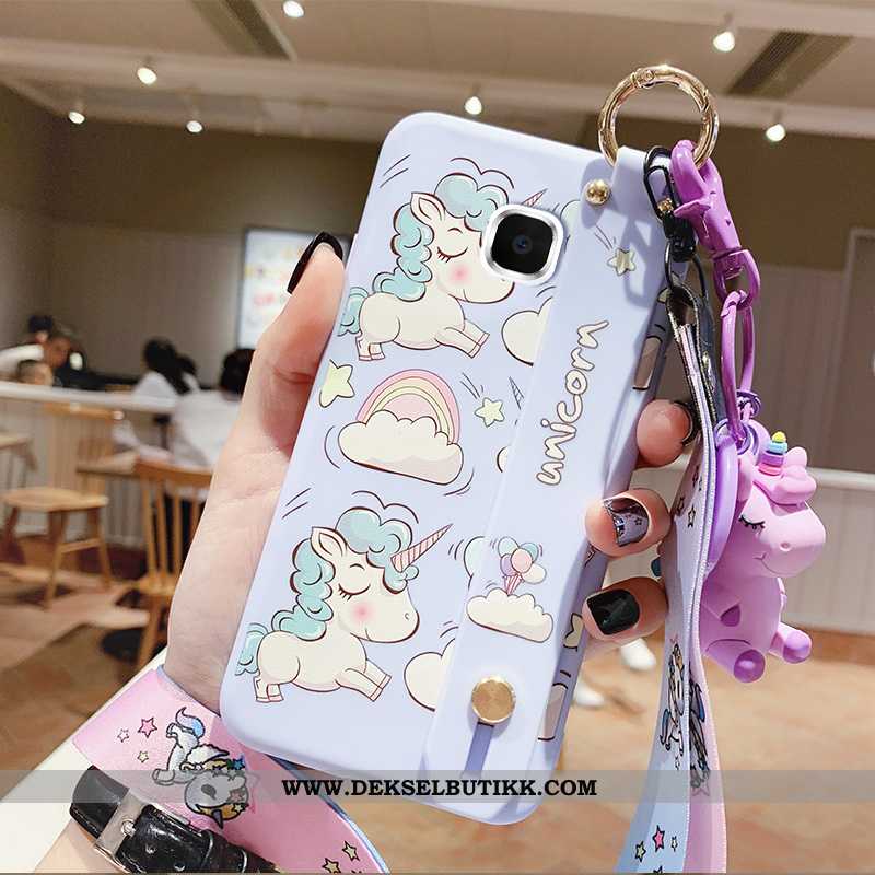 Deksel Samsung Galaxy S7 Cartoon Beskyttelse Rosa, Etui Samsung Galaxy S7 Silikon Kjøpe