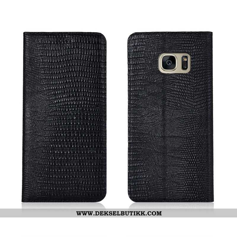 Deksel Samsung Galaxy S7 Edge Myke Nye Stjernene Svart, Etui Samsung Galaxy S7 Edge Silikon Billige