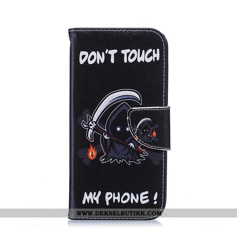 Deksel Samsung Galaxy S7 Edge Skinndeksel Folio Farge Malt Hvitt, Etui Samsung Galaxy S7 Edge Cartoo