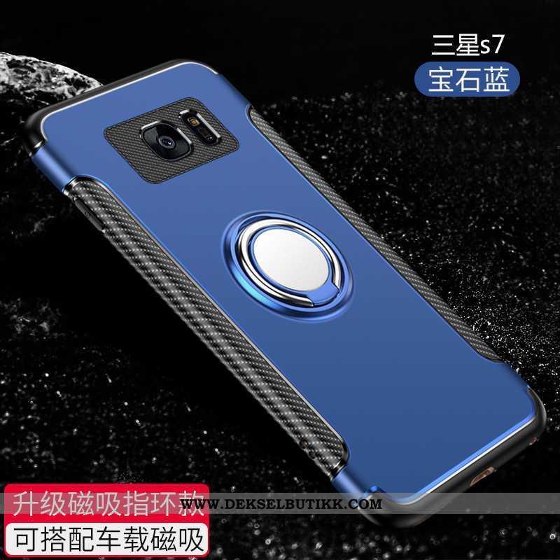 Deksel Samsung Galaxy S7 Silikon Myke Svart Kreativ, Etui Samsung Galaxy S7 Beskyttelse Tilbud