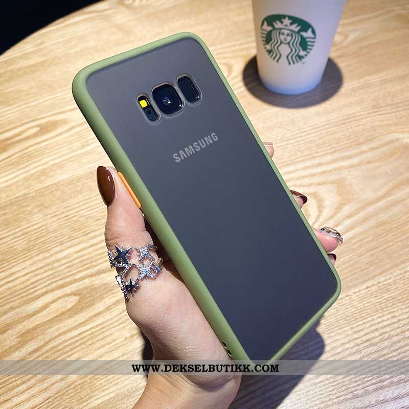 Deksel Samsung Galaxy S8+ Beskyttelse Silikon Kreativ Rød, Etui Samsung Galaxy S8+ Nubuck Tilbud