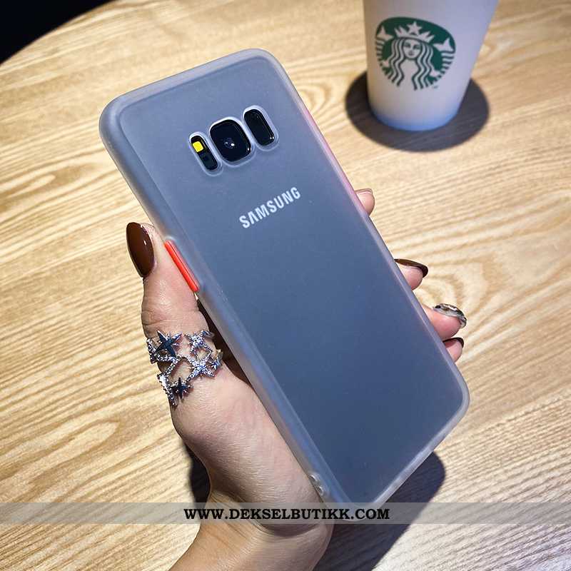 Deksel Samsung Galaxy S8+ Beskyttelse Silikon Kreativ Rød, Etui Samsung Galaxy S8+ Nubuck Tilbud