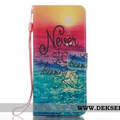 Deksel Samsung Galaxy S8 Beskyttelse Stjernene Cartoon Kort Rød, Etui Samsung Galaxy S8 Skinndeksel 