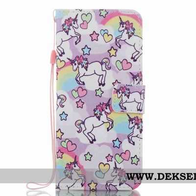 Deksel Samsung Galaxy S8 Beskyttelse Stjernene Cartoon Kort Rød, Etui Samsung Galaxy S8 Skinndeksel 