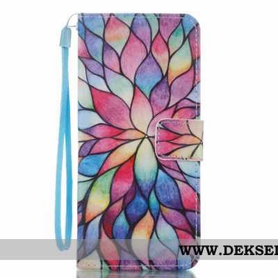 Deksel Samsung Galaxy S8 Beskyttelse Stjernene Cartoon Kort Rød, Etui Samsung Galaxy S8 Skinndeksel 