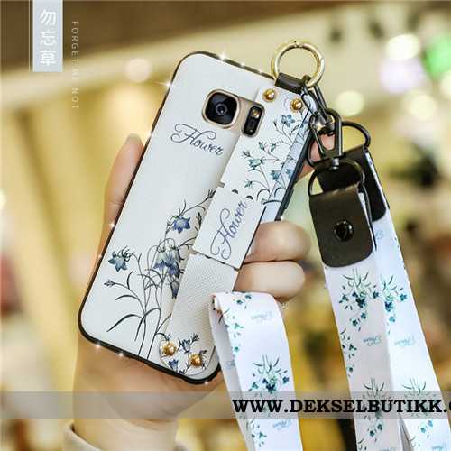 Deksel Samsung Galaxy S8+ Hengende Ornamenter Stjernene Beskyttelse Anti-fall Hvitt, Etui Samsung Ga