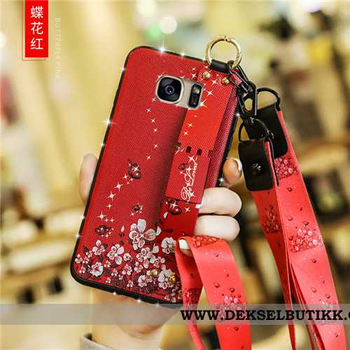 Deksel Samsung Galaxy S8+ Hengende Ornamenter Stjernene Beskyttelse Anti-fall Hvitt, Etui Samsung Ga