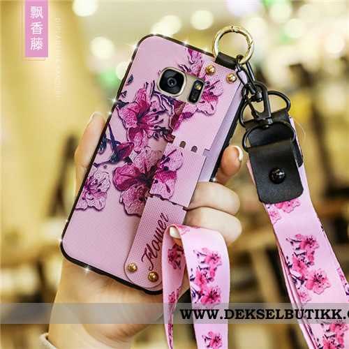 Deksel Samsung Galaxy S8+ Hengende Ornamenter Stjernene Beskyttelse Anti-fall Hvitt, Etui Samsung Ga