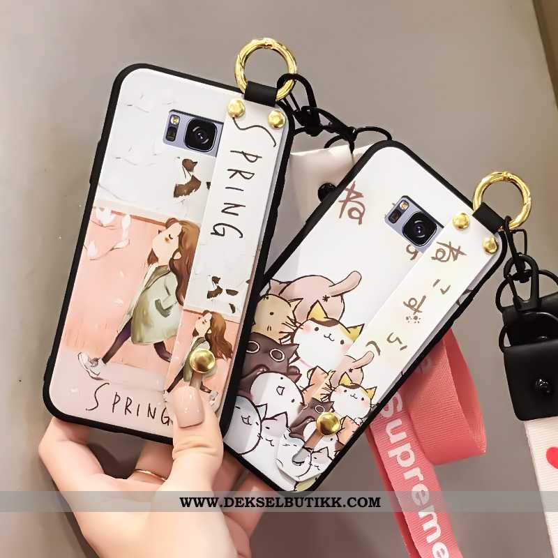 Deksel Samsung Galaxy S8+ Silikon Myke Hvit Hvitt, Etui Samsung Galaxy S8+ Mote Tilbud