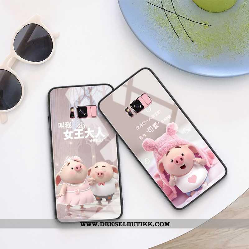 Deksel Samsung Galaxy S8 Trend Anti-fall Liten Etui Rosa, Samsung Galaxy S8 Silikon Rabatt