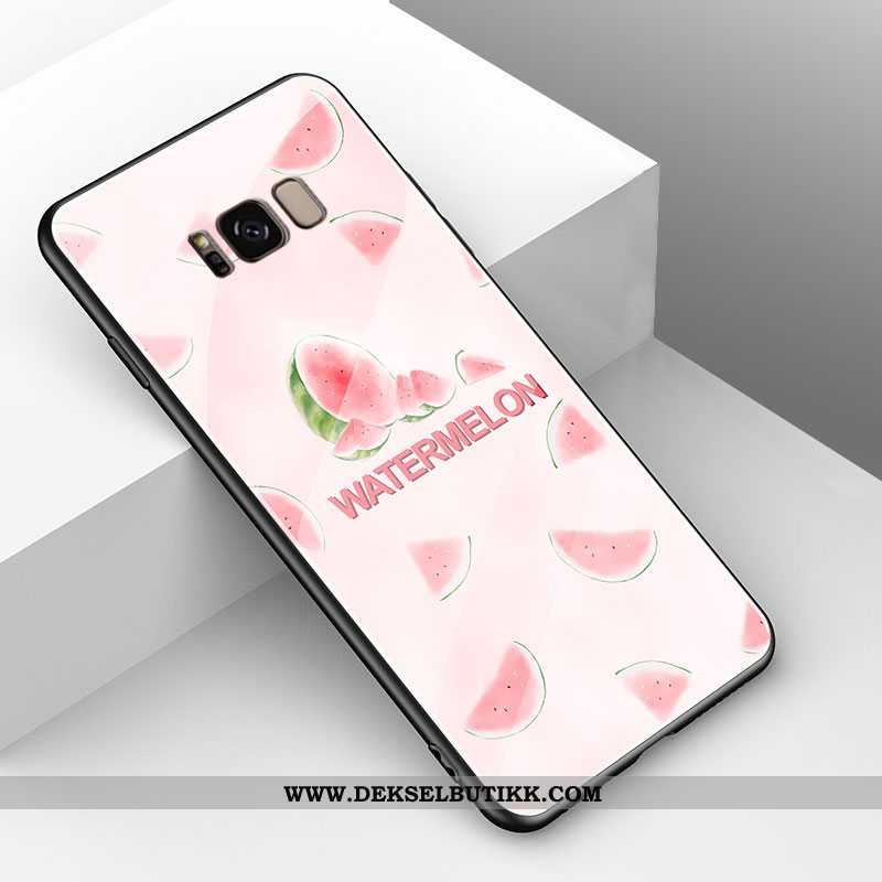 Deksel Samsung Galaxy S8+ Trend Glass Anti-fall Mote Gul, Etui Samsung Galaxy S8+ Myke Billige