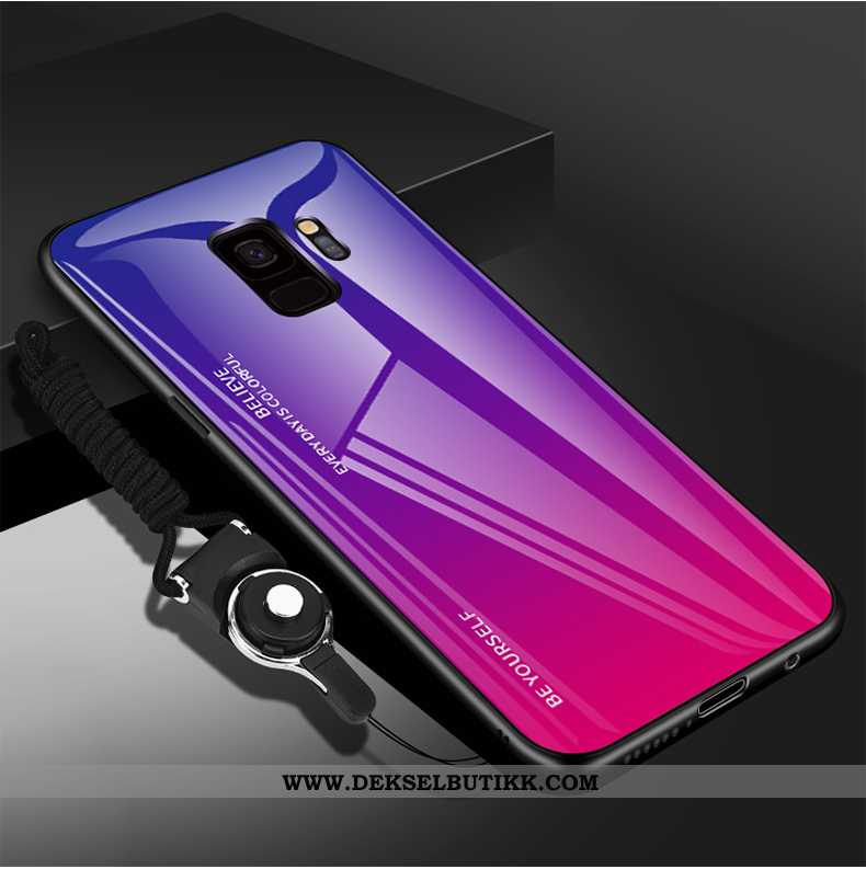 Deksel Samsung Galaxy S9 Av Personlighet Ultra Hengende Ornamenter Speil Lilla, Etui Samsung Galaxy 