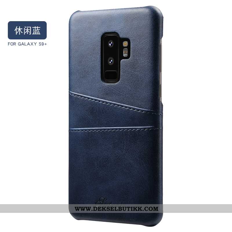 Deksel Samsung Galaxy S9+ Beskyttelse Mobiltelefon Tynne Silikon Grå, Etui Samsung Galaxy S9+ Skinnd