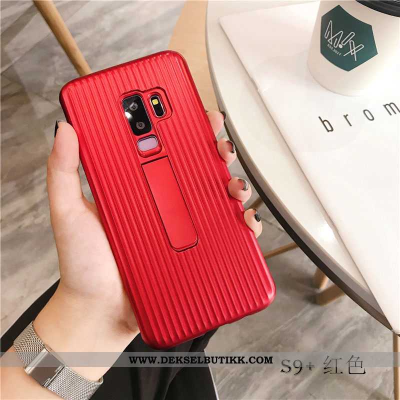 Deksel Samsung Galaxy S9+ Beskyttelse Net Red Anti-fall Lilla, Etui Samsung Galaxy S9+ Av Personligh