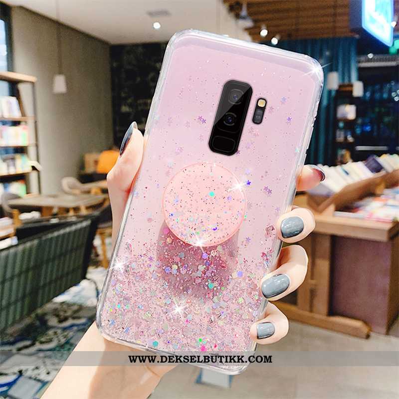 Deksel Samsung Galaxy S9+ Beskyttelse Stjernene Trend Rosa, Etui Samsung Galaxy S9+ Mote Billige