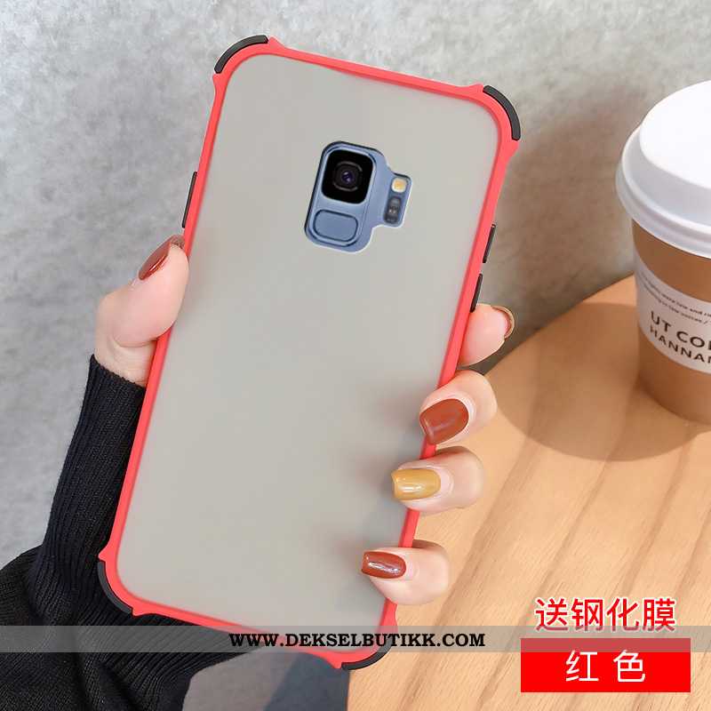 Deksel Samsung Galaxy S9 Kreativ Mobiltelefon Beskyttelse Nubuck Svart, Etui Samsung Galaxy S9 Trend