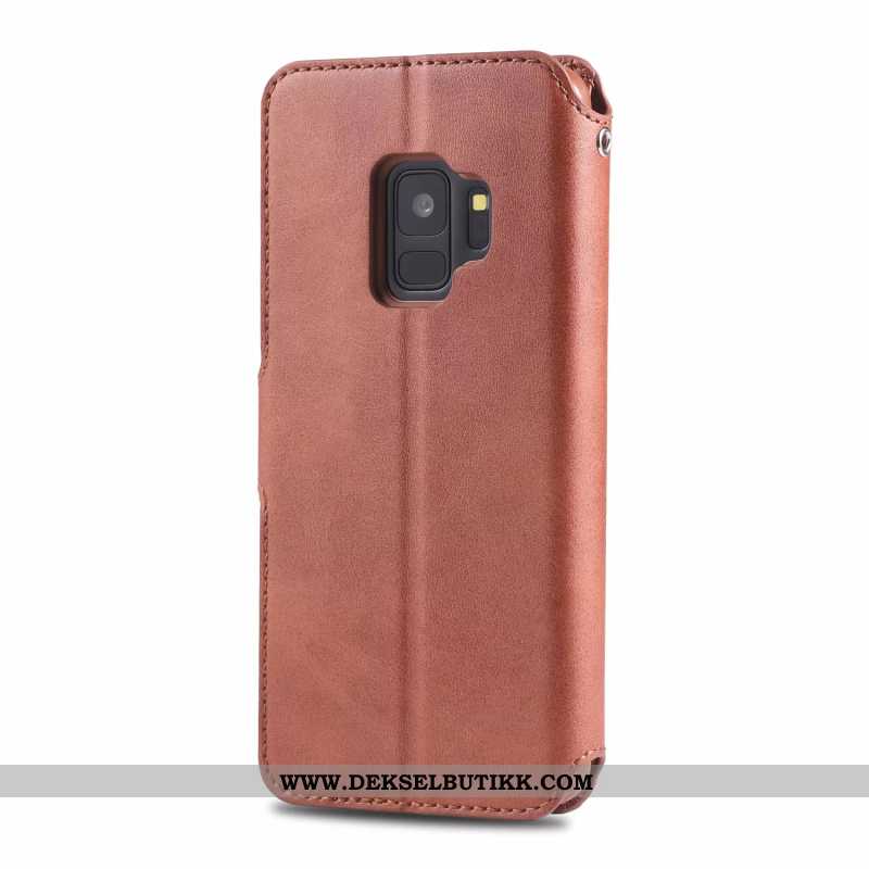 Deksel Samsung Galaxy S9 Silikon Etui Mobiltelefon Alt Inkludert Brun, Samsung Galaxy S9 Beskyttelse