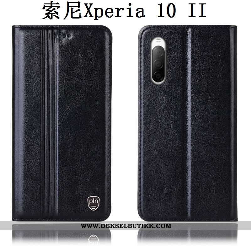 Deksel Sony Xperia 10 Ii Skinndeksel Mobiltelefon Anti-fall Brun, Etui Sony Xperia 10 Ii Beskyttelse