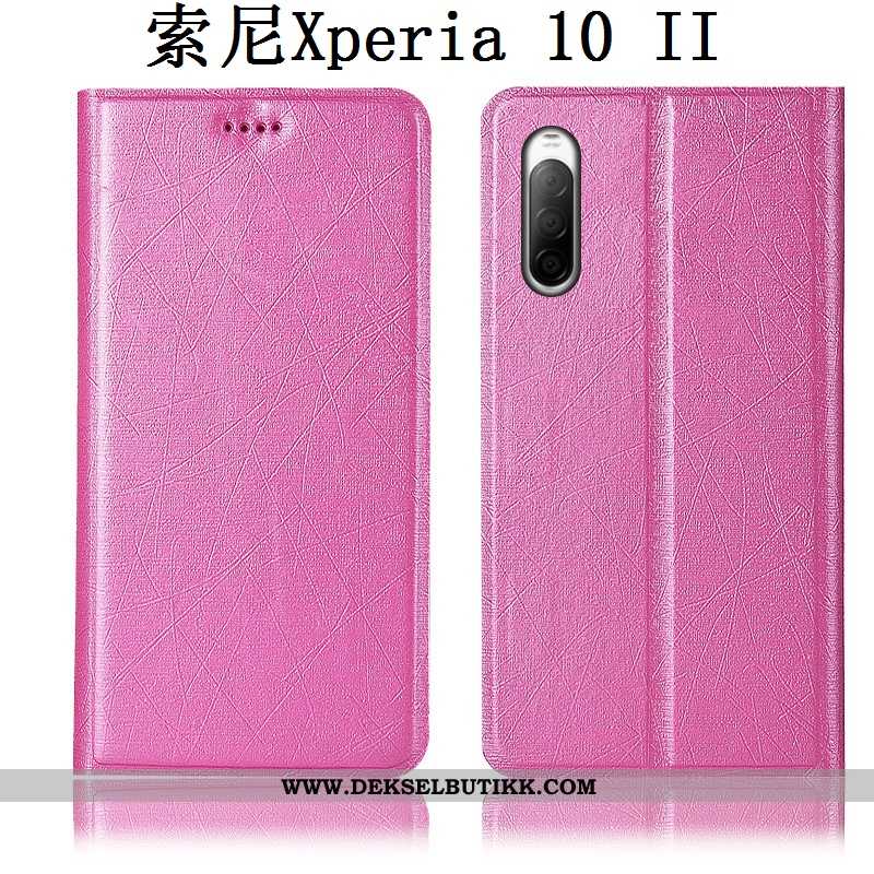 Deksel Sony Xperia 10 Ii Skinndeksel Mobiltelefon Anti-fall Svart, Etui Sony Xperia 10 Ii Beskyttels