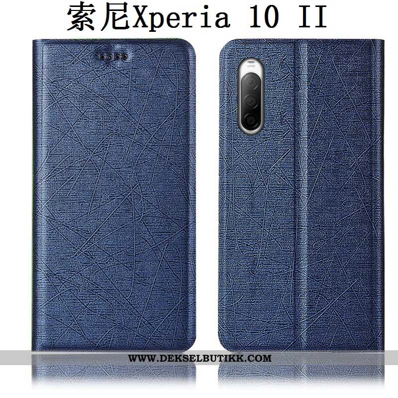 Deksel Sony Xperia 10 Ii Skinndeksel Mobiltelefon Anti-fall Svart, Etui Sony Xperia 10 Ii Beskyttels