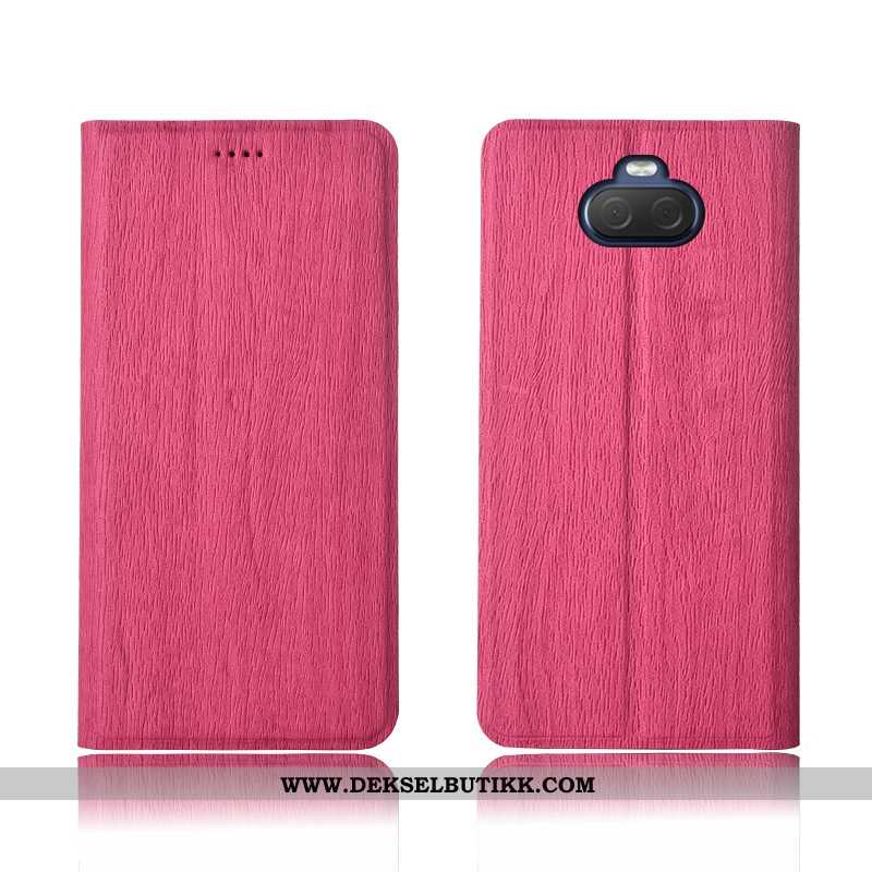 Deksel Sony Xperia 10 Plus Beskyttelse Myke Clamshell Mønster Blå, Etui Sony Xperia 10 Plus Skinndek