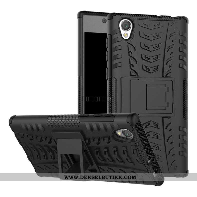 Deksel Sony Xperia L1 Beskyttelse Anti-fall Støtte Kreativ Svart, Etui Sony Xperia L1 Av Personlighe